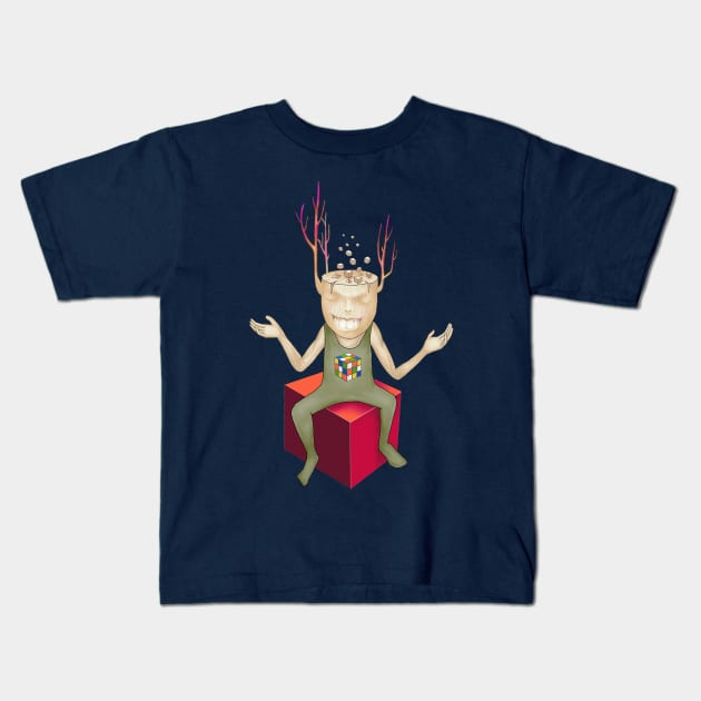 Stump man : Clever Kids T-Shirt by Deeprootsbkk